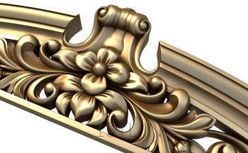 Headboard (SK_0328) 3D model for CNC machine